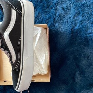 Used platform vans us womens 8